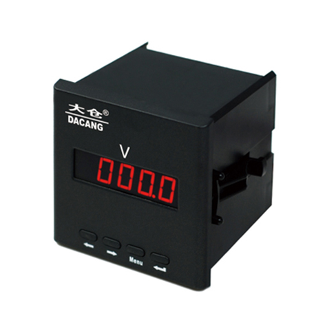 Single-phase Digital Display Measuring and Controlling Voltage Meters  DC284U-AS1